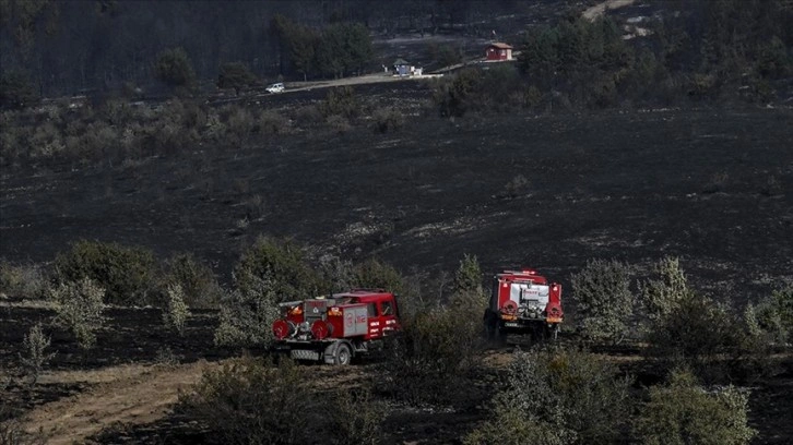 Kızılcahamam'da başlayıp Gerede'ye sıçrayan yangın kontrol altına alındı