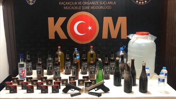 KOM koordinasyonunda yılbaşı öncesi sahte içki operasyonu