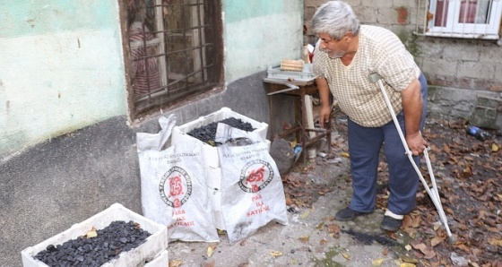 Kömür sobası patladı: 1 yaralı