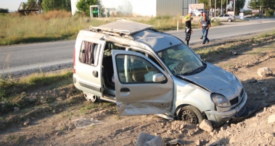 Konya'da cenaze dönüşü kaza: 5 yaralı