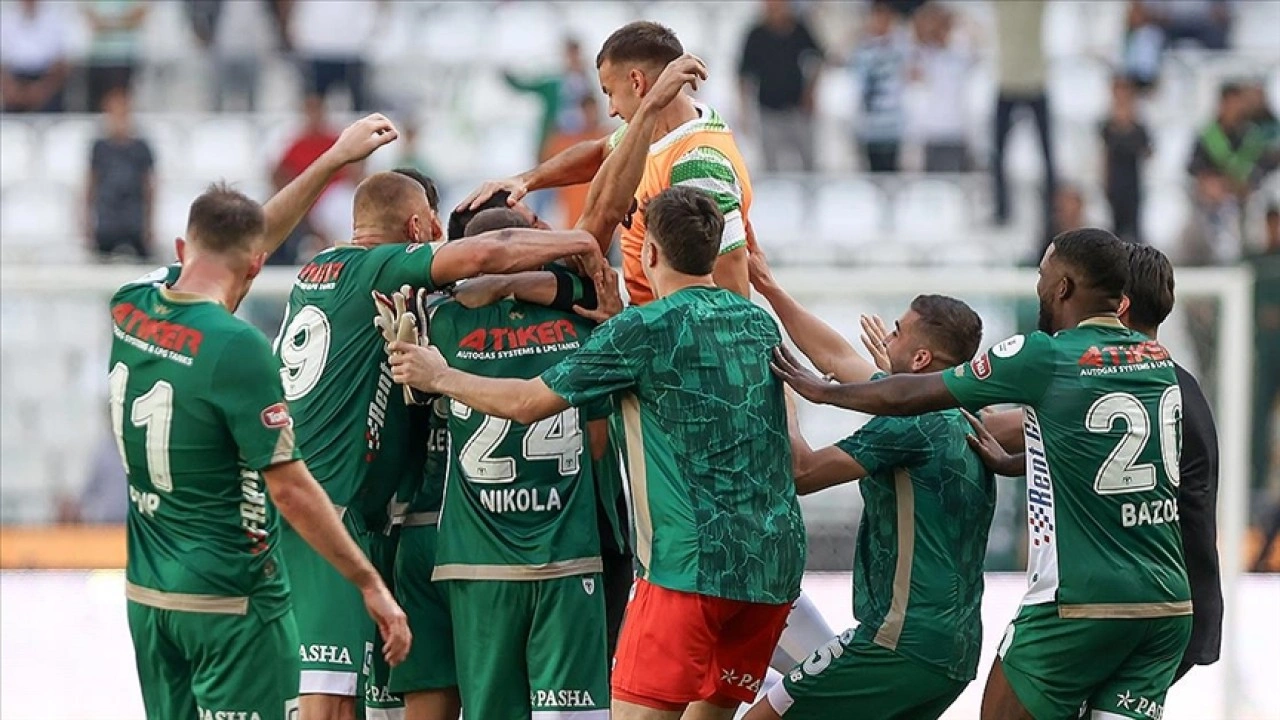 Konyaspor, 8. haftayı 3 puanla kapattı