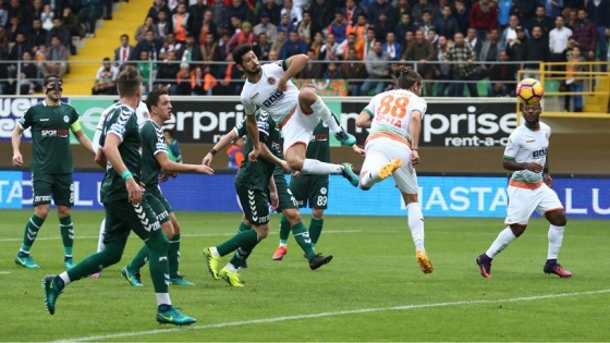 Konyaspor deplasmanda 3 puan aldı