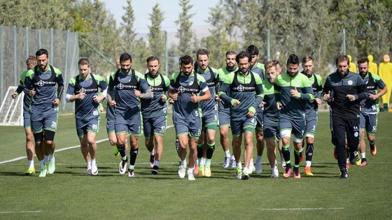 Konyaspor Gent maçı hazırlıklarına başladı