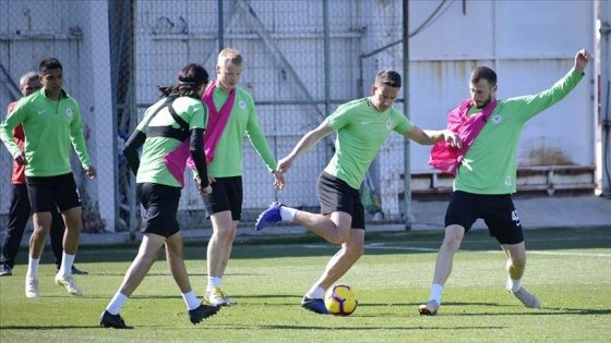 Konyaspor, Medipol Başakşehir maçı hazırlıklarını sürdürdü