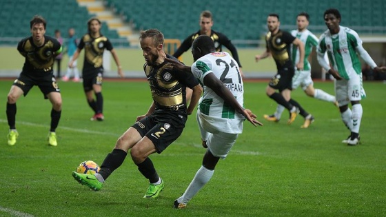 Konyaspor sahasında Osmanlıspor'u mağlup etti