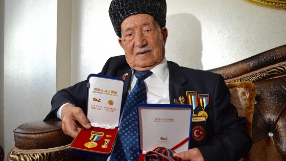 Kore gazileri 68 yıldır şeref madalyalarını gururla taşıyor