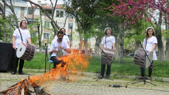 Koronavirüs tedbirleri kapsamında sembolik &#039;Hıdrellez ateşi&#039;