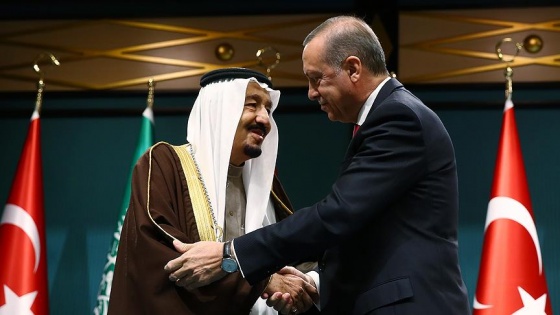 Kral Selman'dan Cumhurbaşkanı Erdoğan'a tebrik telefonu