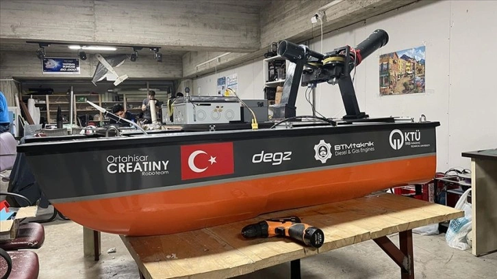 KTÜ Ortahisar Creatiny RoboTeam takımı, ABD'den ödülle döndü