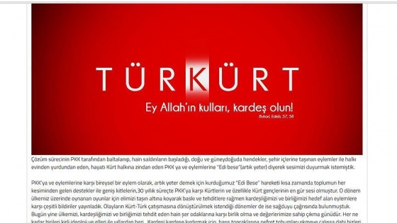 Kürt gençlerden 'birlik beraberlik' çağrısı