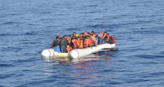 Kuşadası Körfezi’nde kaçak gömen operasyonu