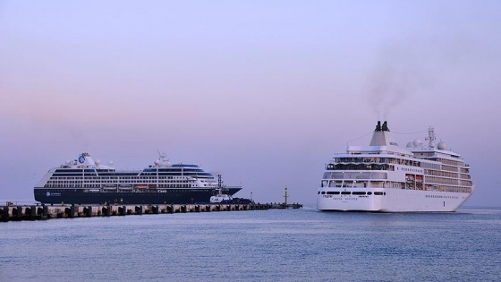 Kuşadası Limanı'na bu yıl 152 kruvaziyer demirledi