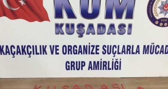 Kuşadası'nda uyuşturucu operasyonu