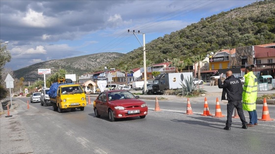 Kuşadası'nda yılbaşı yoğunluğu