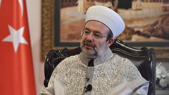 Başkan Görmez, noktayı koydu: Kutlu Doğum Haftası'nın bidat olarak adlandırılması doğru değil