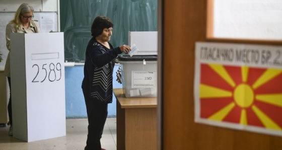Kuzey Makedonya, Cumhurbaşkanlığı seçimleri için sandık başında