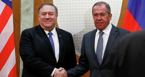 Lavrov ve Pompeo bir araya geldi