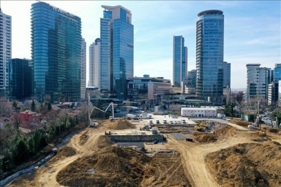 Levent Camisi inşaatına başlandı