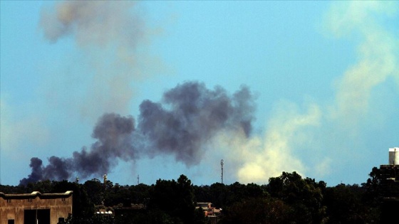 Libya'da UMH'den Hafter güçlerinin karargahına hava saldırısı