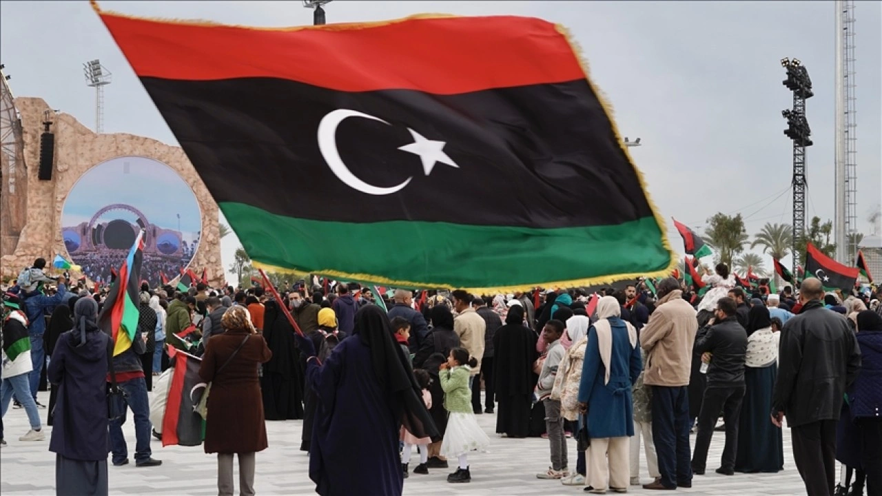 Libya’nın başkenti Trablus'ta 17 Şubat Devrim kutlamaları büyük ilgi gördü