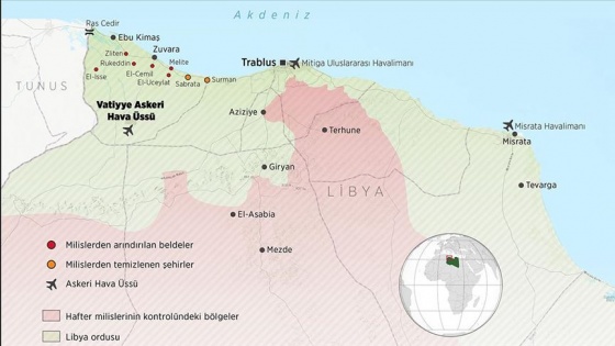 Libya ordusunun Hafter milislerinden geri aldığı stratejik nokta: Vatiyye Üssü