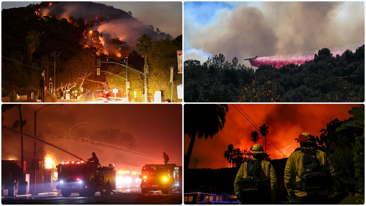 Los Angeles'taki orman yangınlarında ölenlerin sayısı 11'e çıktı