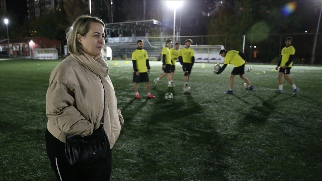 Lösemiden oğlunu kaybeden anne evladının adını başkanlığını yaptığı spor kulübüyle yaşatıyor