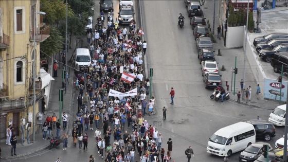 Lübnan'da güvenlik güçleriyle göstericiler arasında gerginlik