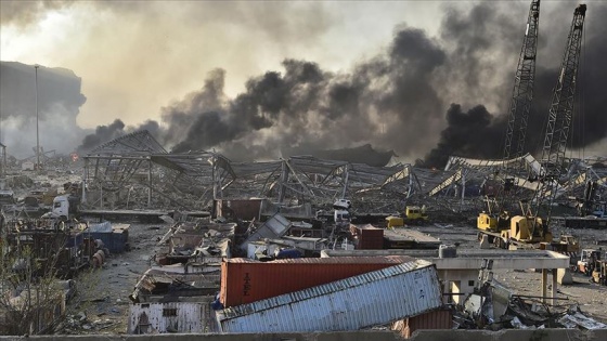 Lübnan Hizbullahından Beyrut&#039;taki patlama sonrası &#039;dayanışma&#039; çağrısı