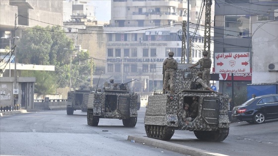 Lübnan ordusu Beyrut'taki silahlı çatışmalarda 9 kişiyi gözaltına aldı