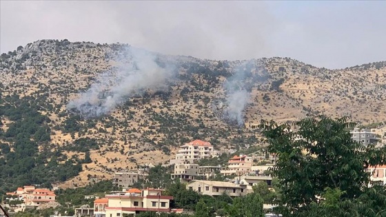 Lübnan resmi ajansı: İsrail sınırı ihlal etti, fosfor bombası kullandı