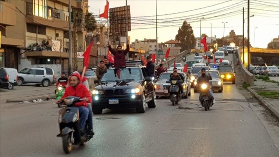 Lübnanlı gençlerden Bahar Kalkanı Harekatı'na destek