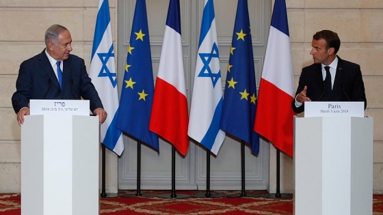 Macron'dan Netanyahu'ya: Gazze'deki şiddeti kınıyorum