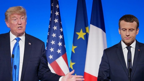 Macron ile Trump telefonda görüştü