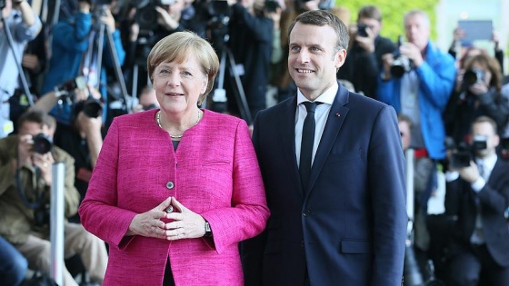 Macron ilk yurt dışı ziyareti için Berlin’de