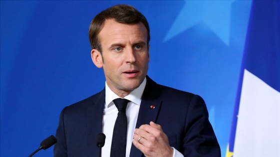 Macron, terör örgütü YPG/PKK'dan bir heyetle görüştü