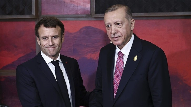 Macron: Türkiye ve Fransa ihracatların engelsiz şekilde sürmesi için çalışmaya devam edecek