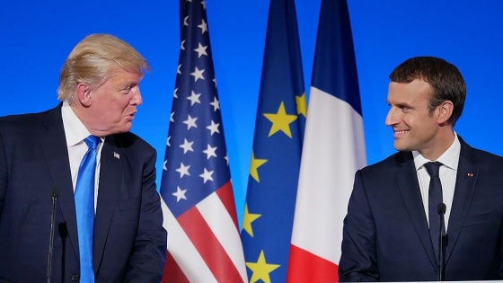 Macron ve Trump telefonda Suriye'yi görüştü