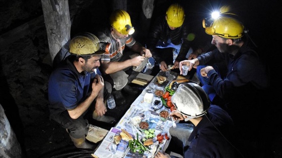 Maden ocağında ilk sahur