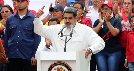 Maduro’dan Venezuela ordusuna teşekkür