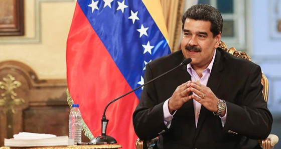 Maduro sabote edilen barajı ziyaret etti