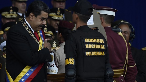 Maduro'ya suikast girişiminde üst düzey askerlere gözaltı