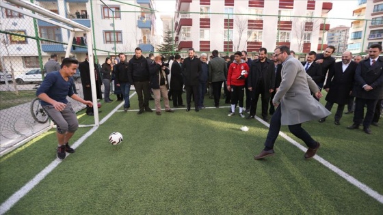 Mahalle tipi spor sahalarının sayısı hızla artıyor