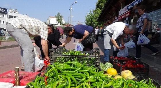 Mahkumların yetiştirdiği ürünler kapış kapış gidiyor