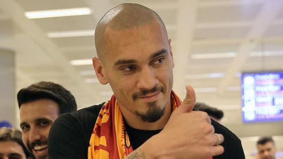 Maicon İstanbul'a geldi