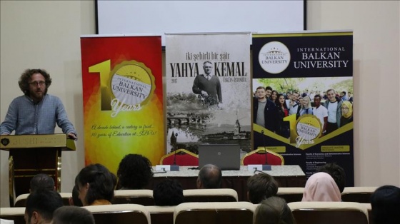 Makedonya'da "İki şehir bir şair: Yahya Kemal" konferansı düzenlendi