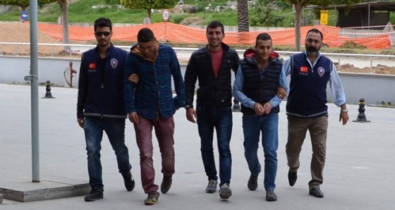 Manavgat'ta gasp şüphelileri tutuklandı