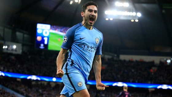 Manchester City'de ayın futbolcusu İlkay Gündoğan