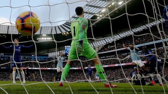 Manchester City'den Chelsea'ye gol yağmuru