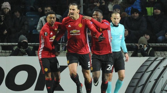 Manchester United'a turu Ibrahimovic getirdi